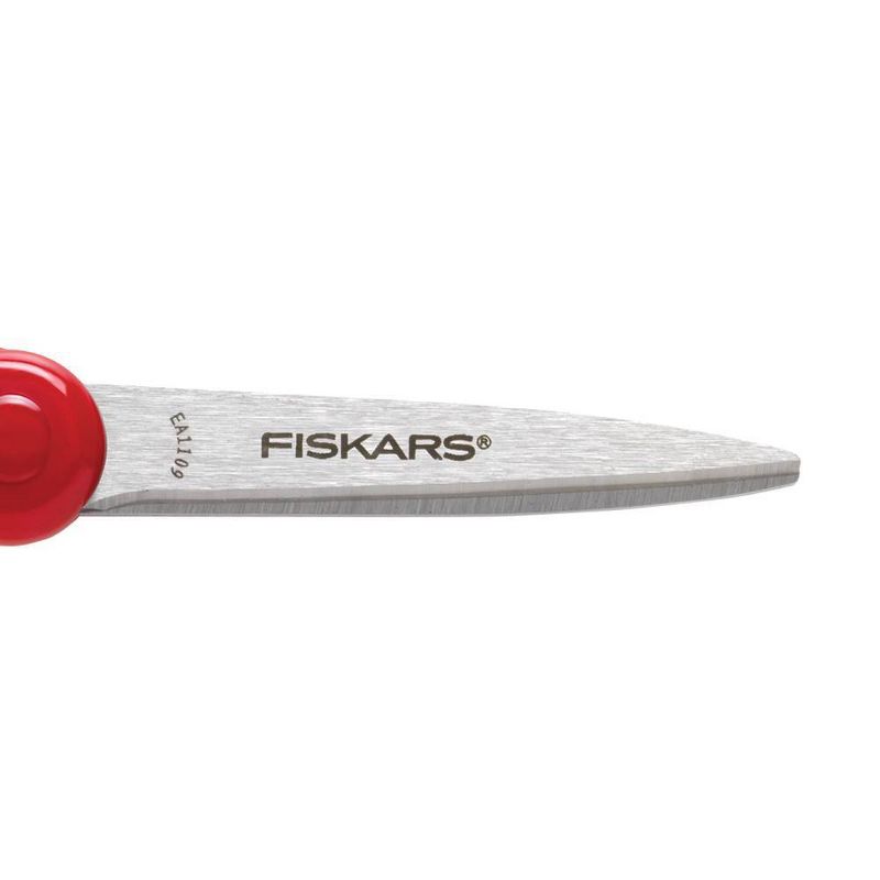 Fiskars 7" Pointed Tip Scissors - Red