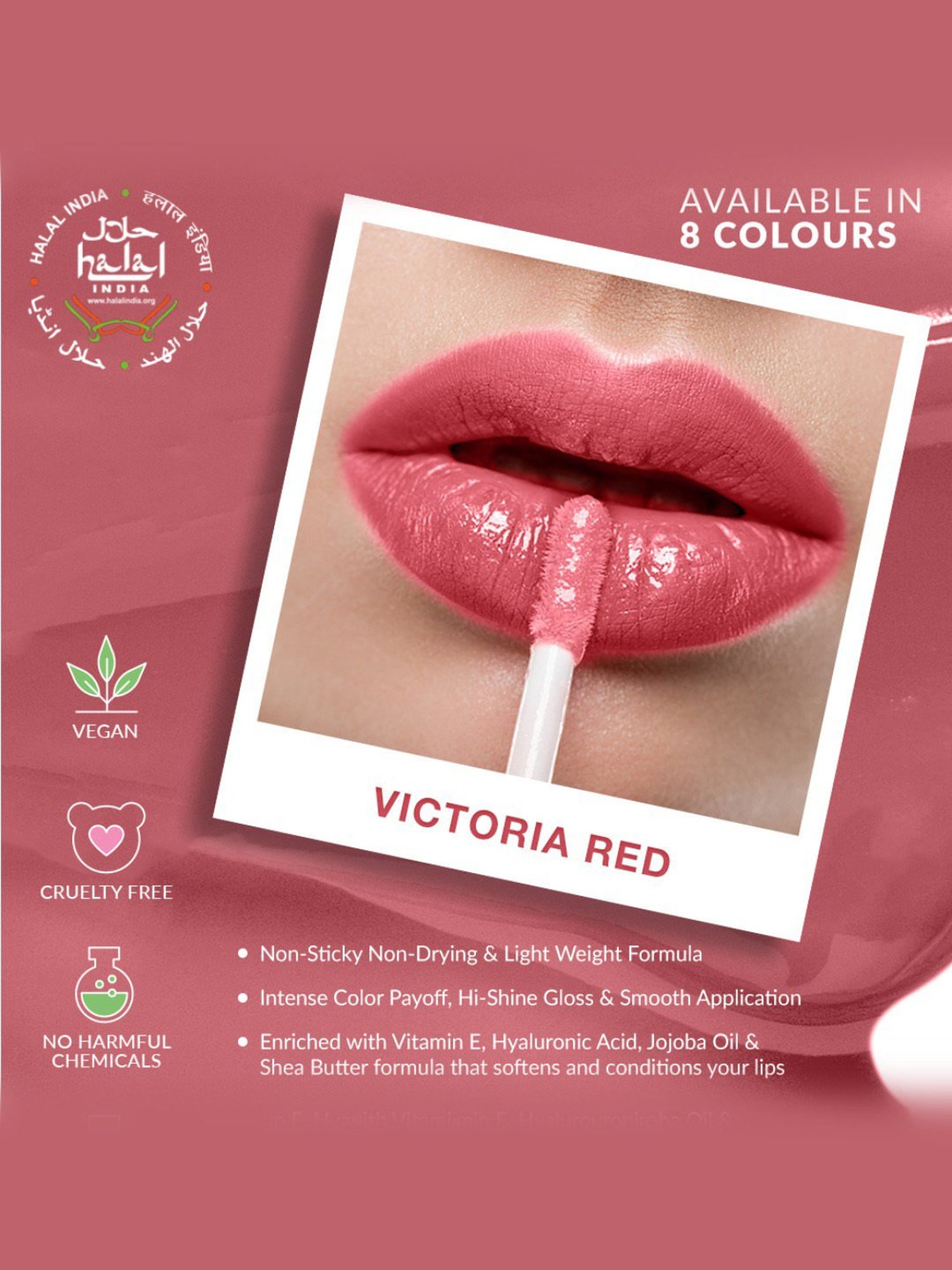Littmuss Kiss Xpert Lip Gloss Victoria Red - 2.5 ml