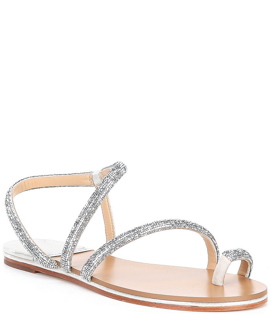 Antonio Melani Paulinie Embellished Flat Sandals