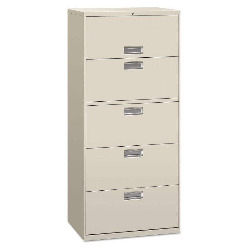 Alera Lateral File 3 Drawer 30w x 19.25d x 40.88h Light Gray LF3041LG