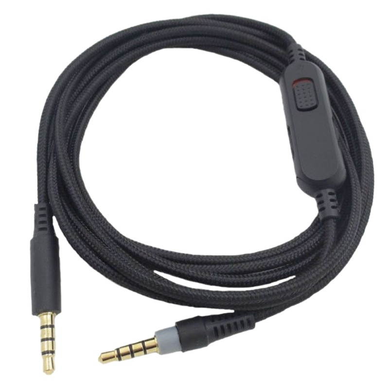 Portable Headphone Cable Audio Cord Line for HyperX Cloud Mix Cloud Alpha Gaming Headsets Accessories