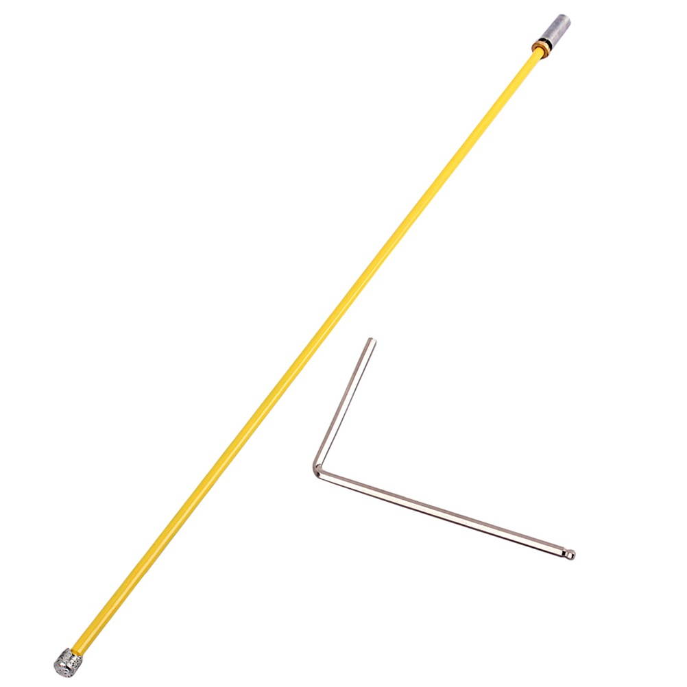2 Way Adjustment Truss Rod 490mm Double Course Truss Rod for Guitar with Wrench (Yellow)