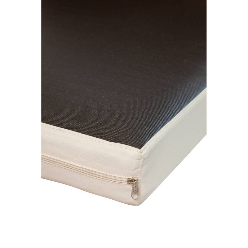 2pc Grass Eucalyptus Corner Chair with Cushions Brown - Alaterre Furniture