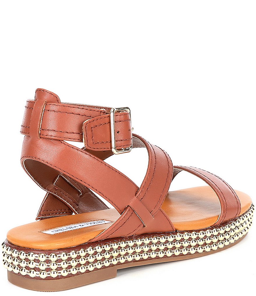 Chelsea & Violet Dax Ankle Strap Chain Flatform Sandals