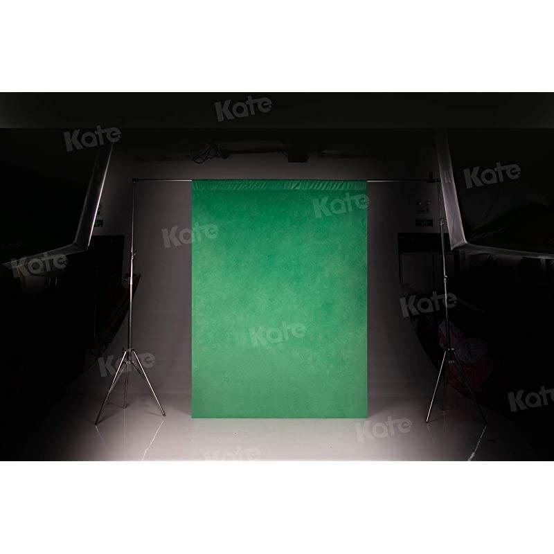 5ftW&times;7ftH Solid Green Backdrop Portrait Background for Photography Studio Screen for Photo Video Studio