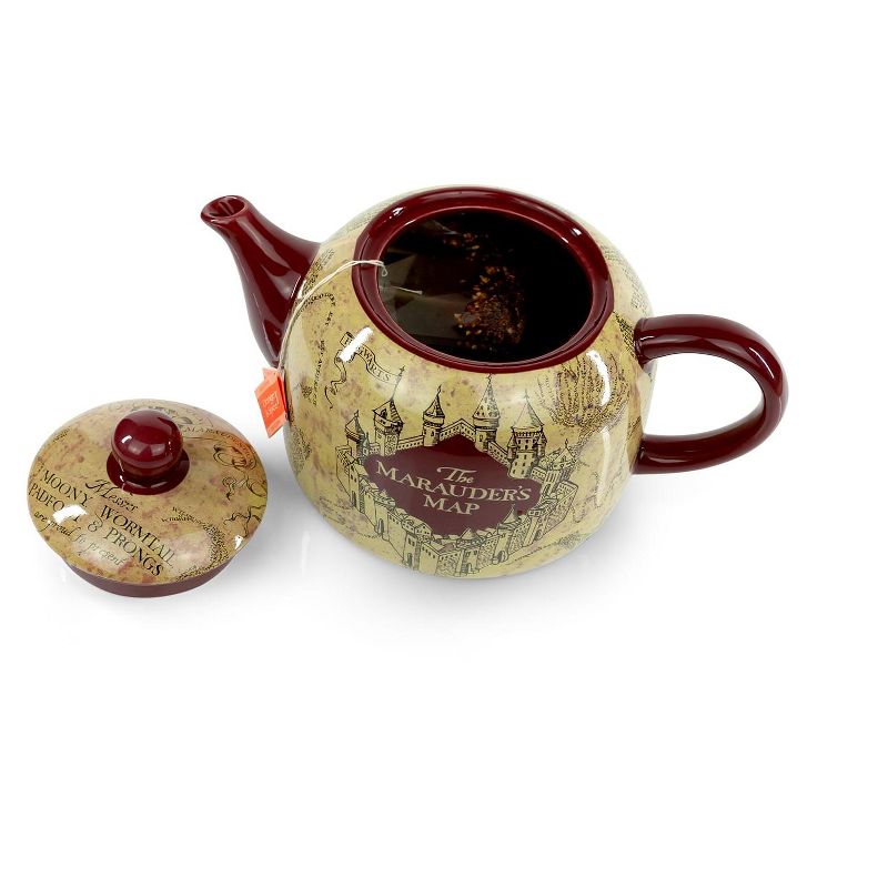 Seven20 Harry Potter Marauder's Map Teapot | Decorative Collectible | 40-Ounce Capacity