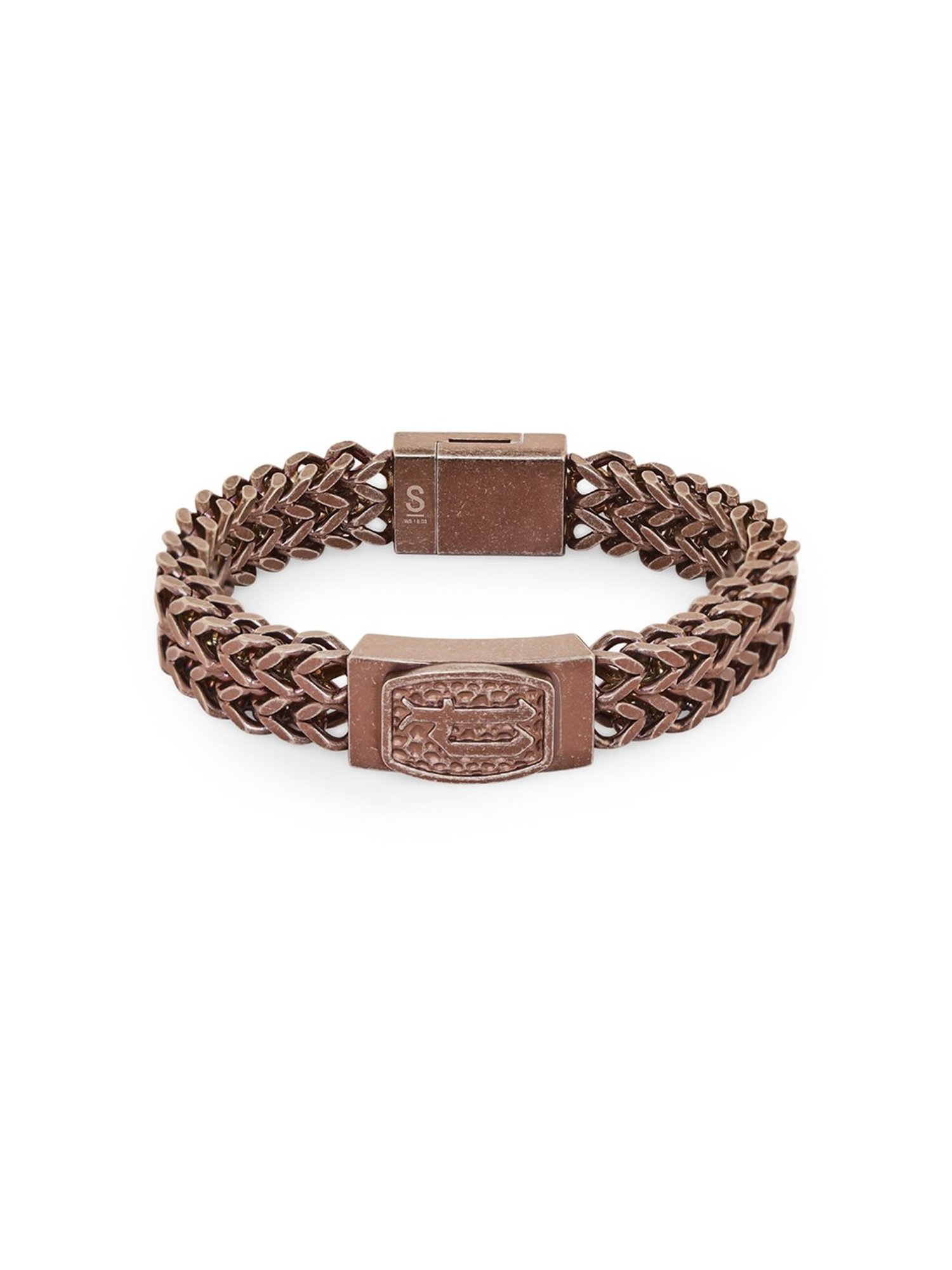 Police P-link Brown Bracelet for Men
