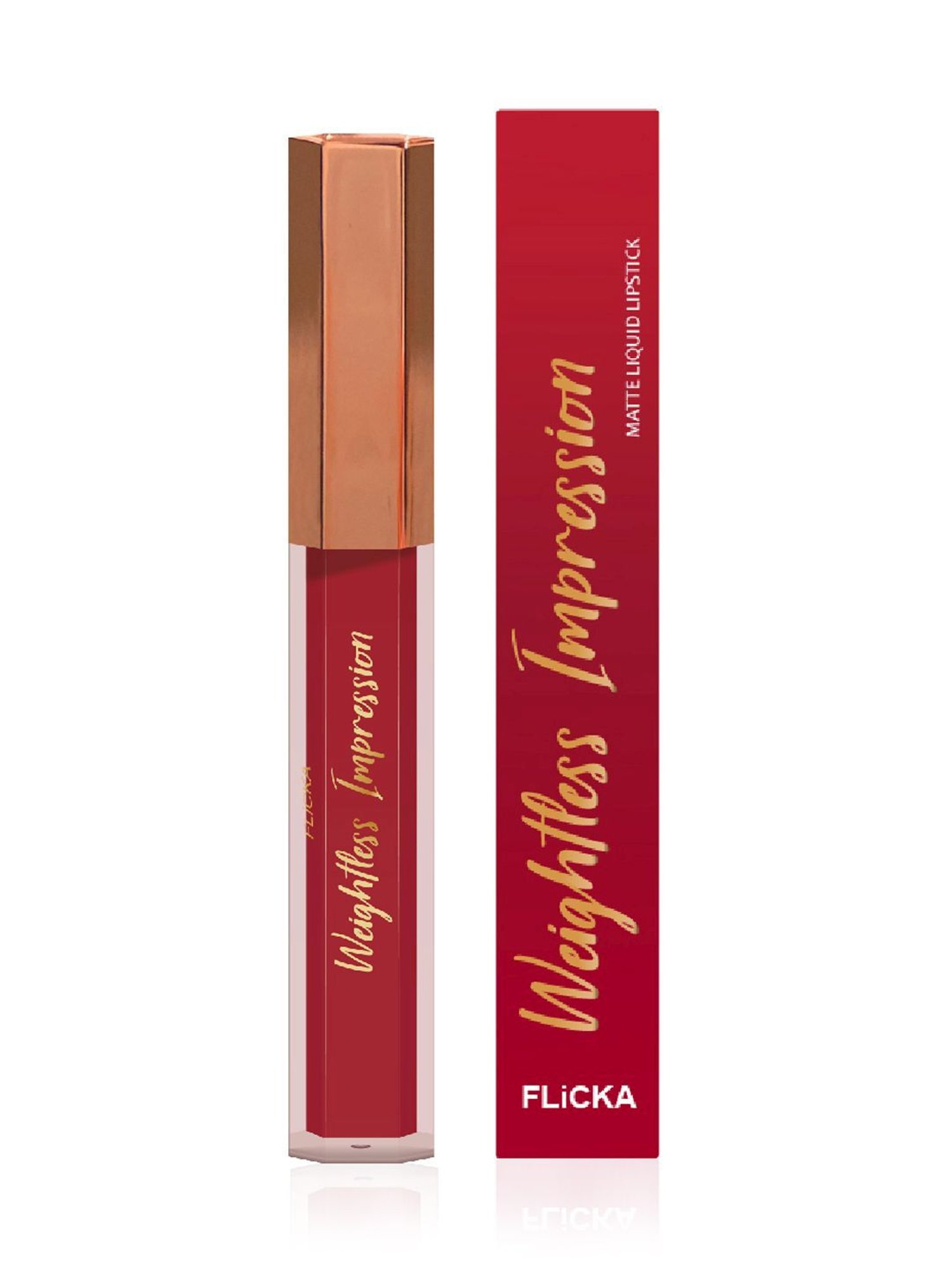 FLiCKA Weightless Impression Matte Liquid Lipstick 02 February - 6.1 ml