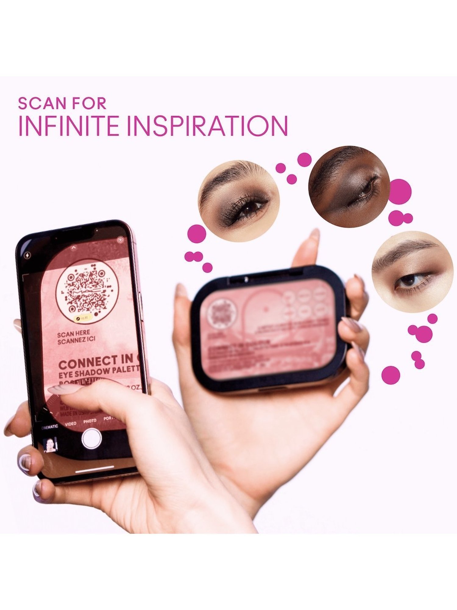 M.A.C Connect In Colour 6-Pan Eyeshadow Palette Embedded In Burgundy - 6.2 gm