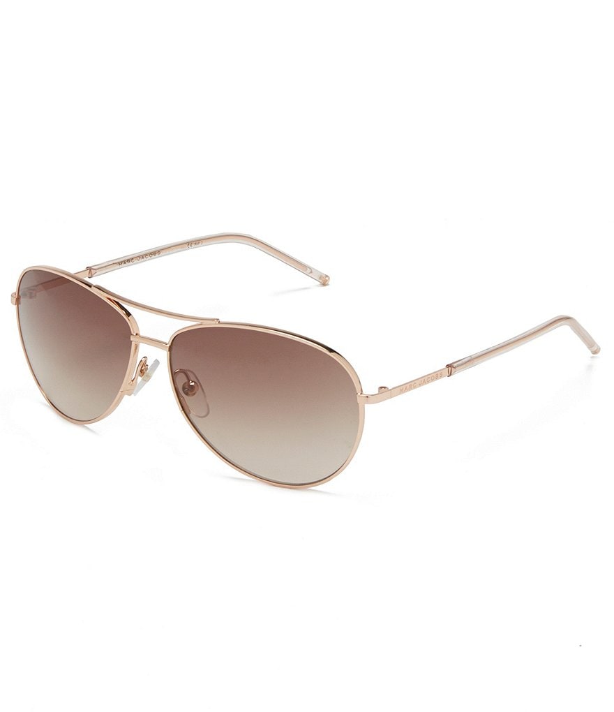 The Marc Jacobs Small Metal Aviator Sunglasses