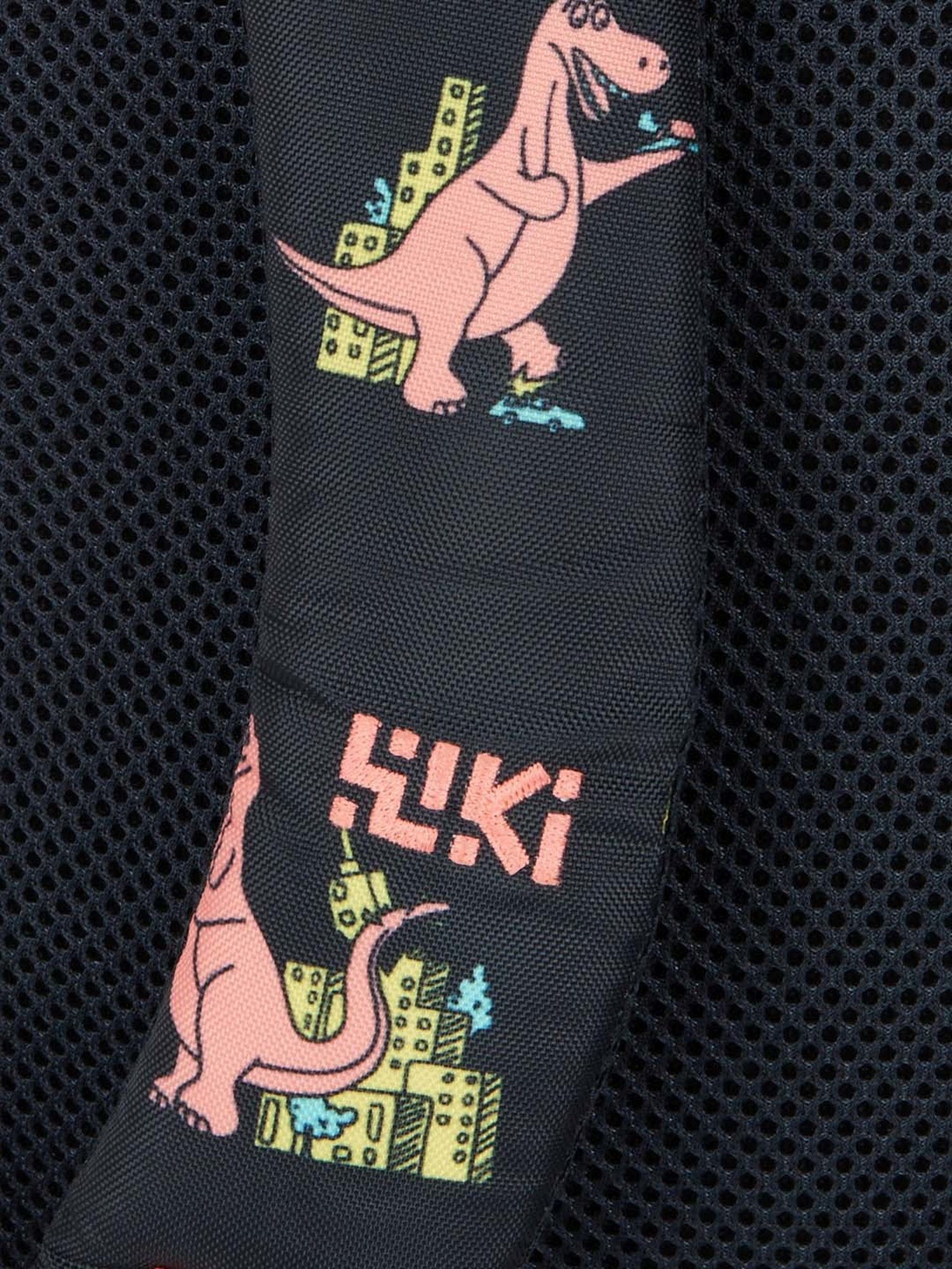 Wiki 24 Ltrs Black Medium Backpack