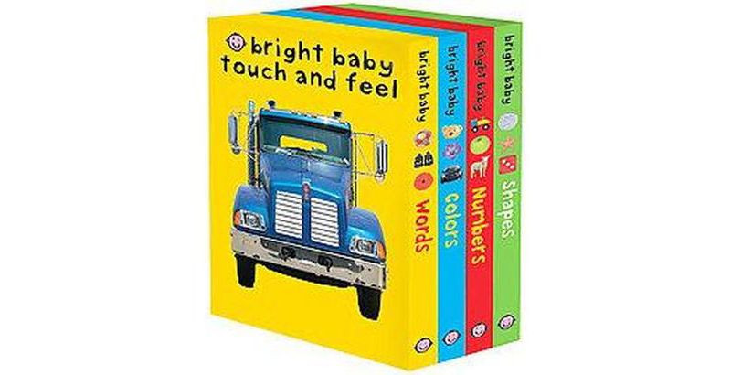 Bright Baby Touch & Feel Slipcase 2 - (Bright Baby Touch and Feel) by  Roger Priddy (Mixed Media Product)