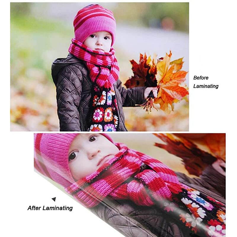 Matte 25 x 180 Inch 0.7 x 5 Yards 3 Mil Cold Laminating Film Sheet UV Luster Vinyl for Laminator School Film Lamination