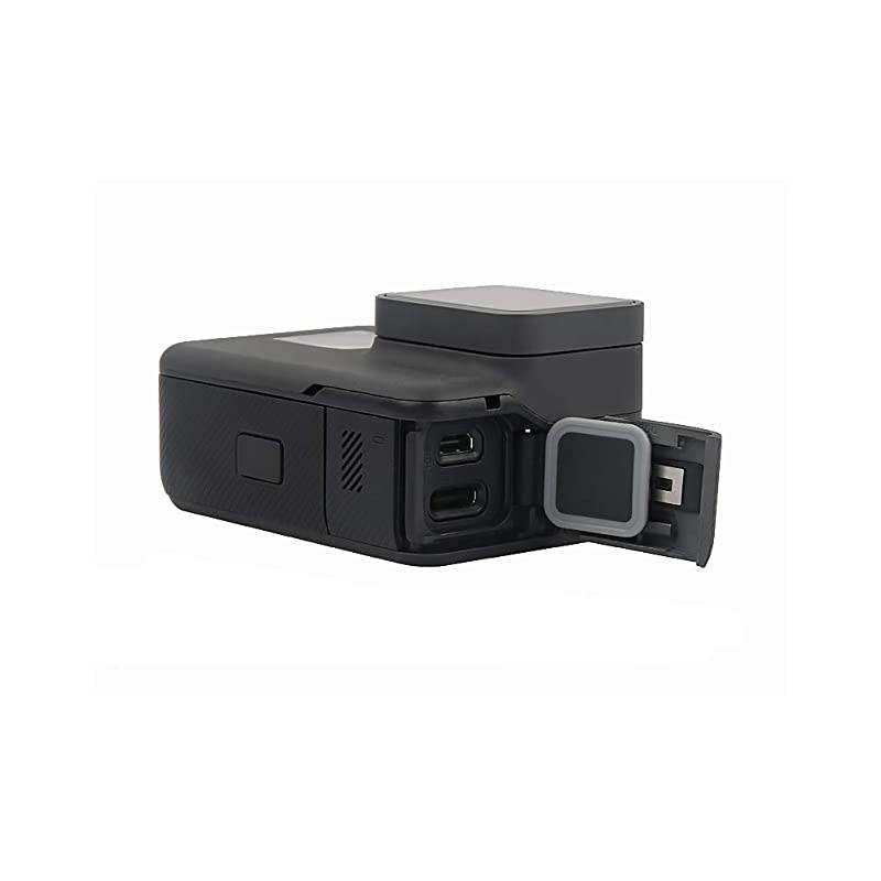 Replacement Protective Lens Side Door for GoPro Hero 6 5 Black Action Camera AccessoriesGray