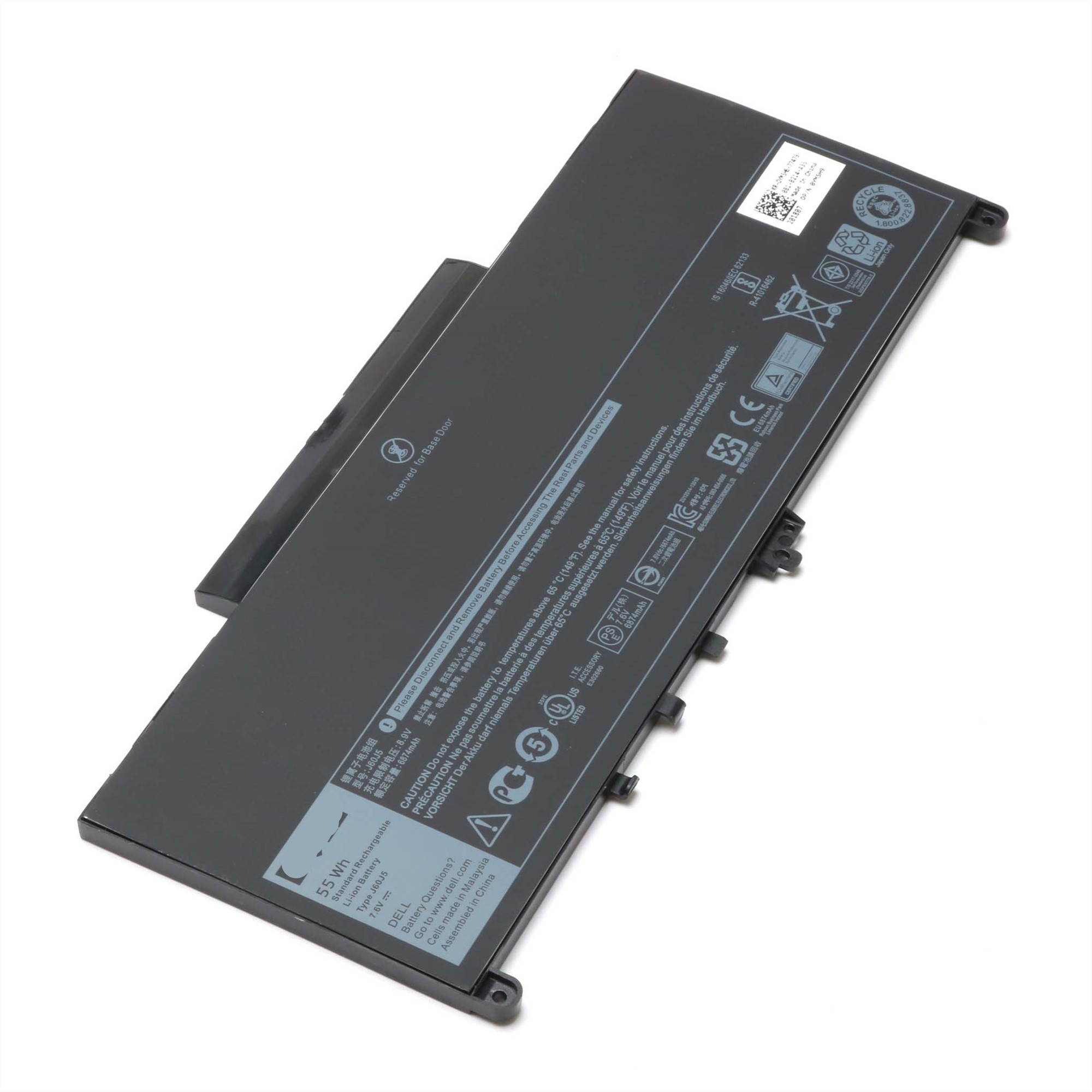 DELL J60J5 Laptop Battery Compatible with Dell Latitude E7270 E7470 Series Notebook R1V85 451-BBSX 451-BBSY 451-BBSU MC34Y 0MC34Y 242WD PDNM2 1W2Y2 GG4FM 0GG4FM WYWJ2 [ 7.6V 55WH ]