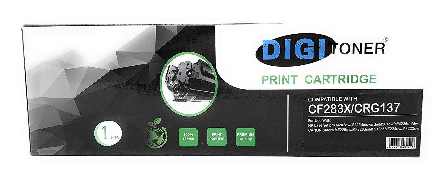 TonerPlusUSA High Yield Compatible Toner Cartridge Replacement for HP CF283X 83X use with HP Laserjet pro M225dn M225dw M201n M201dw Printer (2 PK)