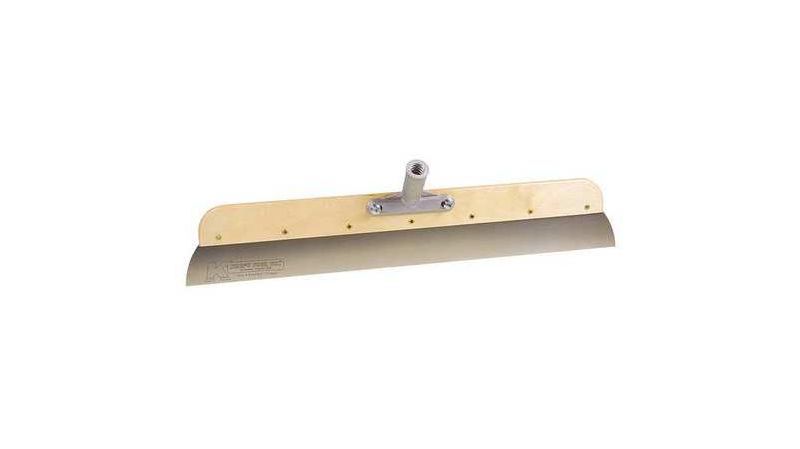 KRAFT TOOL GG603 Hand Held Concrete Smoother,24 in,Wood