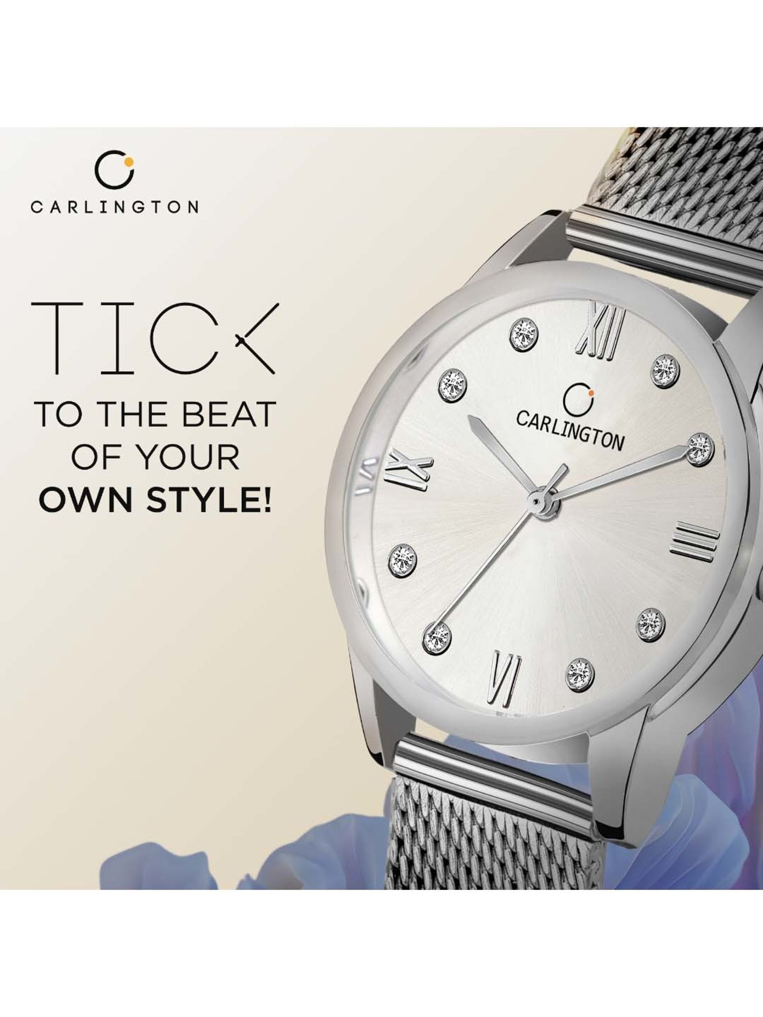 CARLINGTON CT 2005 Analog Watch for Women