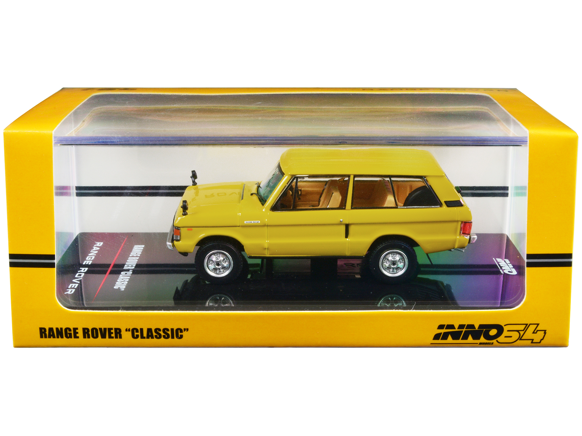 1985 Land Rover Defender 110 County Station Wagon Russet Brown with White Top Limited Edition to 1800 pieces Worldwide 1/64 Diecast Model Car by Mini GT