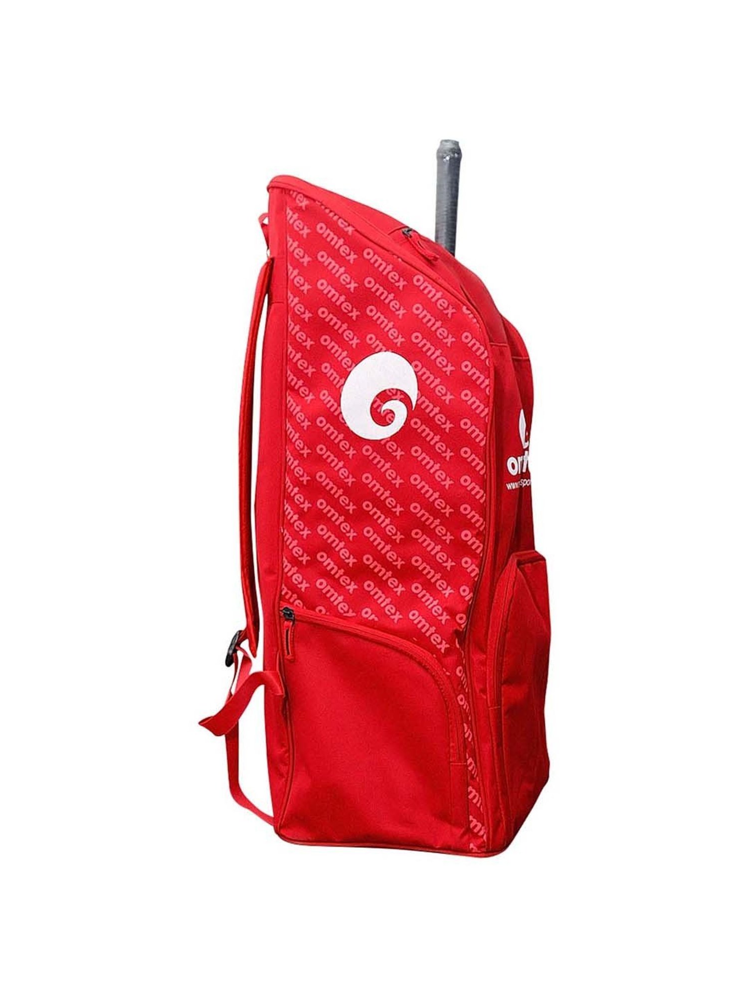 Omtex Red Cricket Duffle Kit Bag for Junior Cricketers