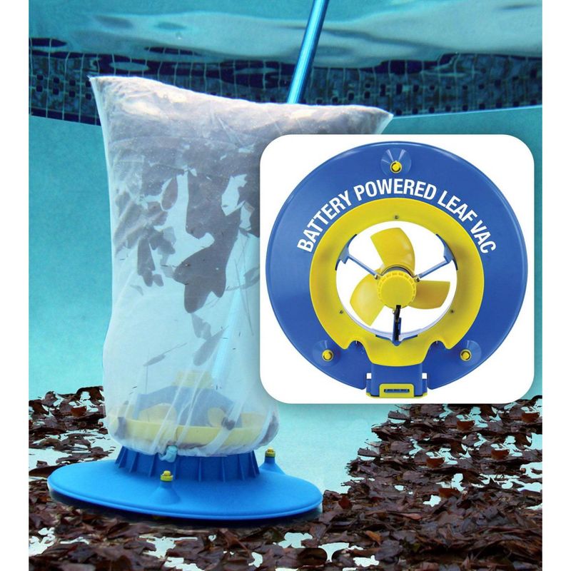 Water Tech LVAC100 Swimming Pool Blaster Battery Powered Hoseless Leaf Vacuum