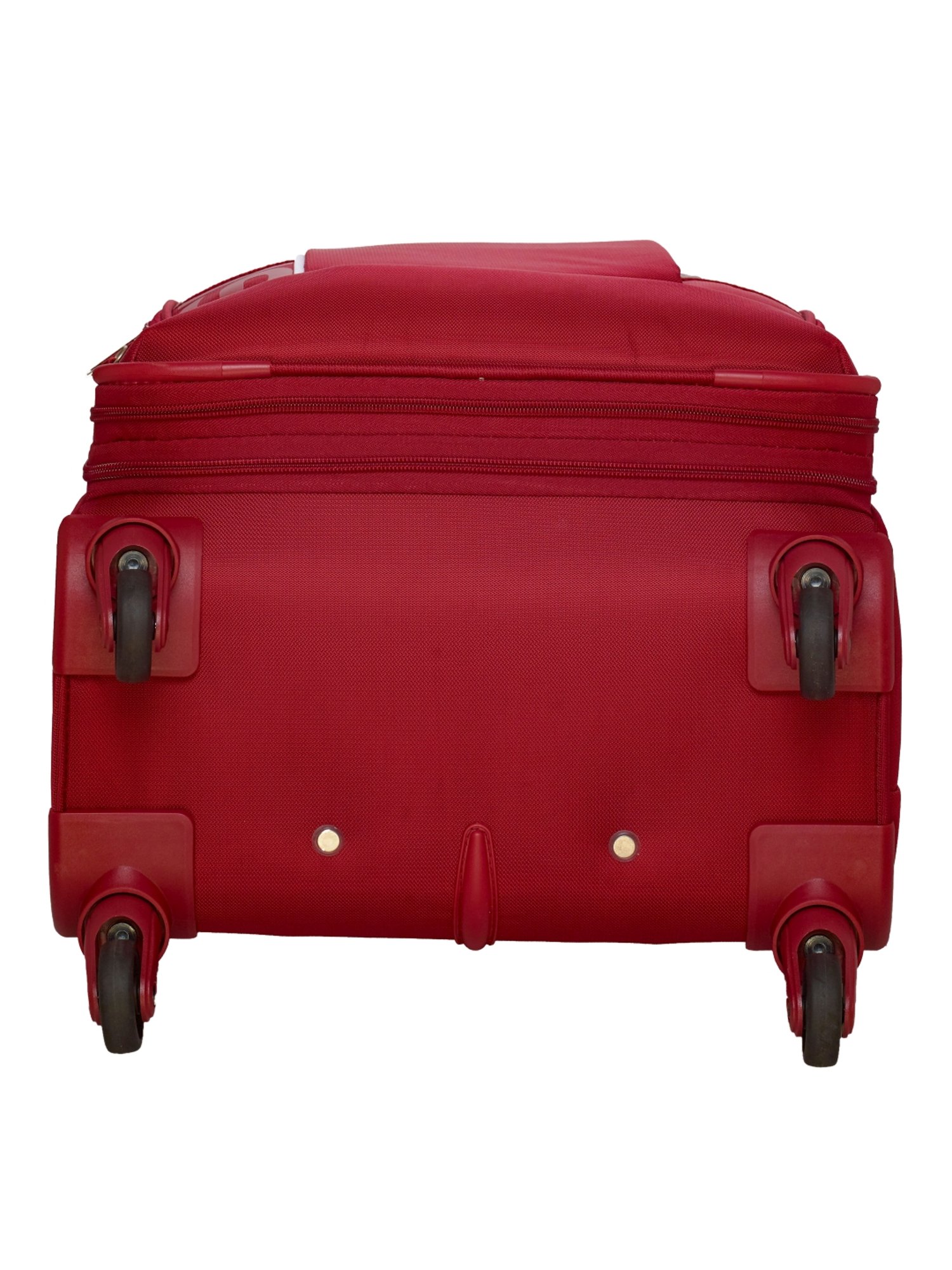 Skybags Snazzy Carmine Red 4 Wheel Small Soft Cabin Trolley - 39 cm