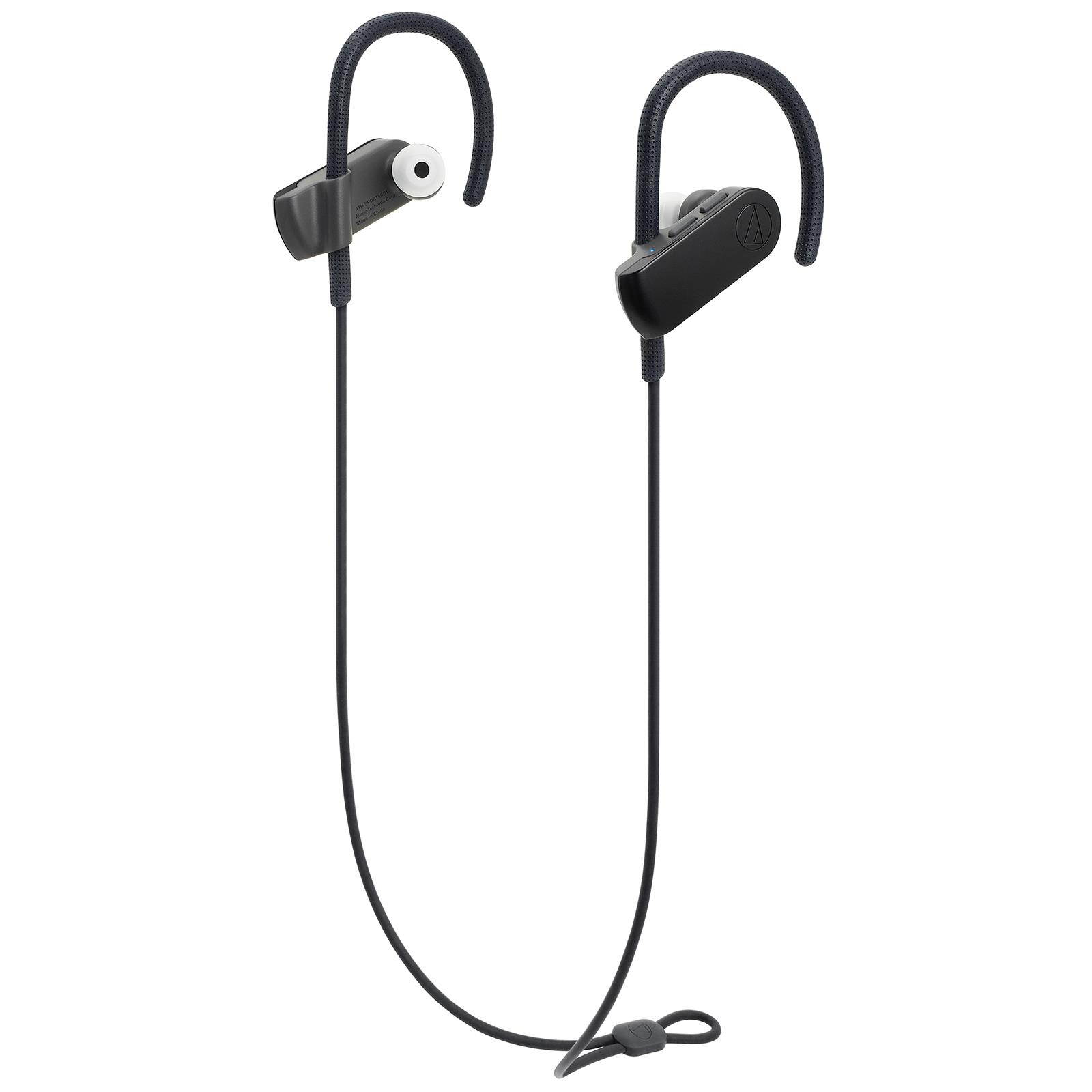 Audio-Technica Black ATH-SPORT50BTBK Earbud SonicSport Wireless In-ear Headphones