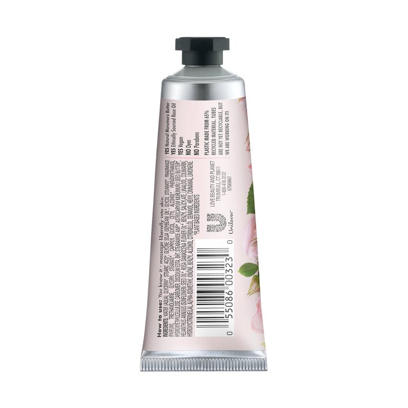 Love Beauty and Planet Rose Hand Cream - 1oz