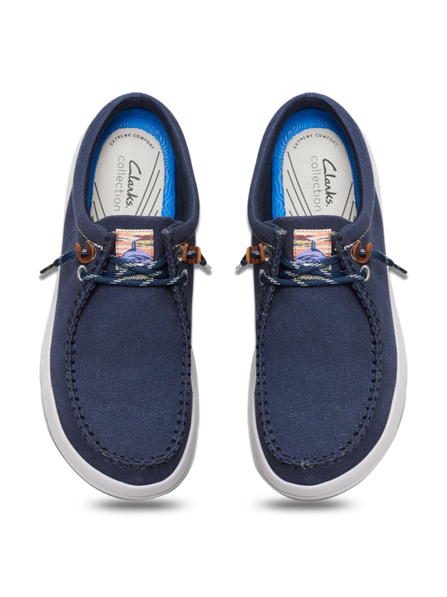 Clarks Men's Driftlite Surf Navy Mule Shoes