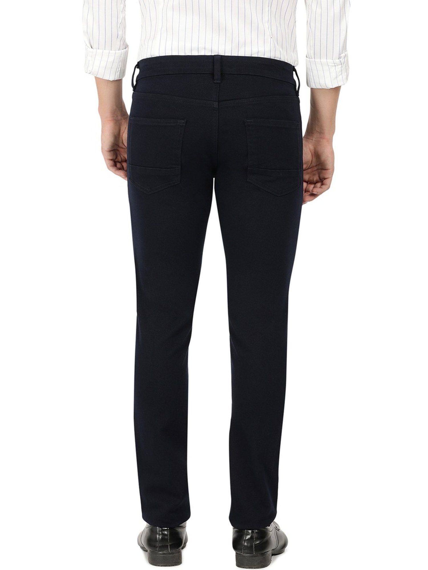 EVERBLUE Stay Blue Midrise Five Pocket Trousers