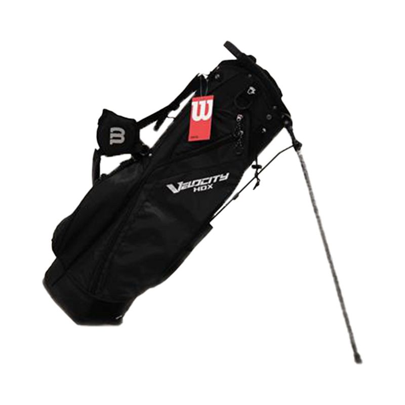 Wilson WGB4715BL Lightweight Weatherproof Velocity HDX Carry Bag w/ Shoulder Strap & 8 Dividers, Black