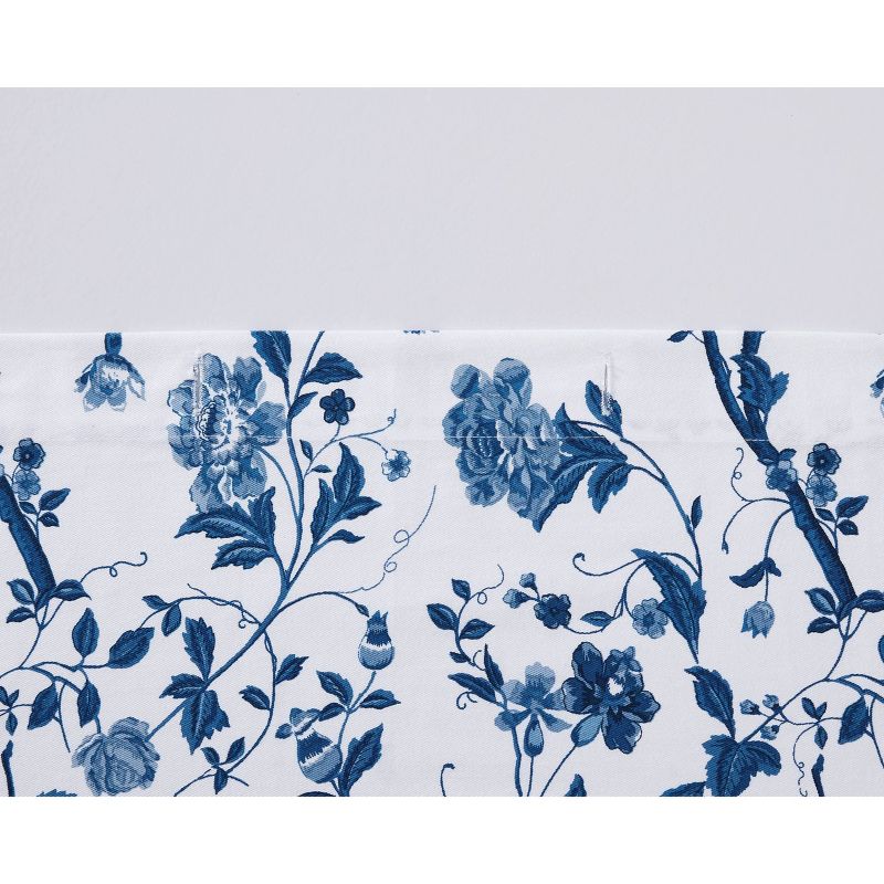 Elise Shower Curtain Blue - Laura Ashley