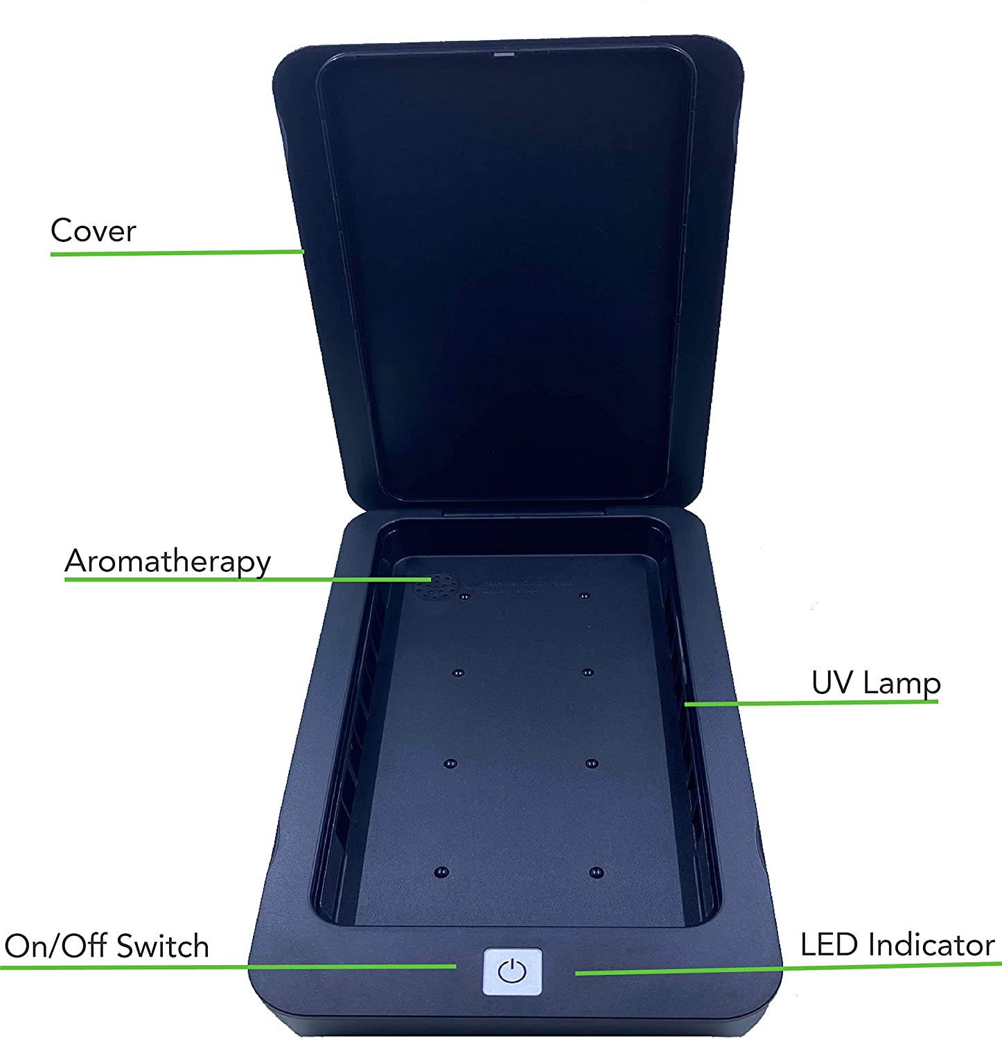 The Cleanest Way UV Wash Sterilization Box | Light and Portable | Easy to use for phone, keys, pens, pencils and more