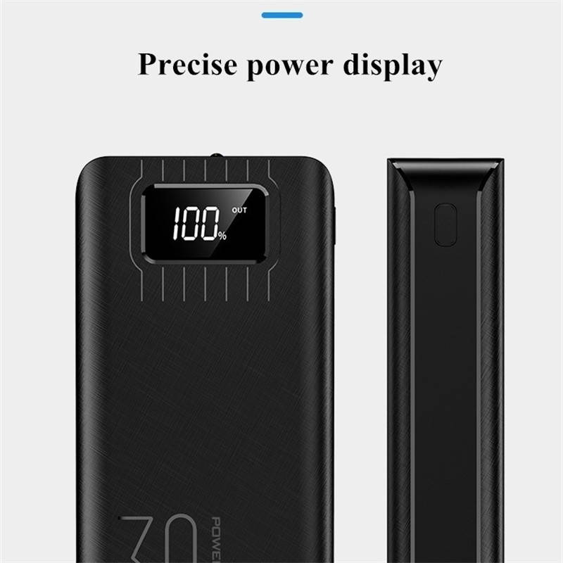 900000mah Real Capacity Power Bank External Portable Charger Fast Charging PowerBank Dual USB LED Display External Battery for Iphone Xiaomi