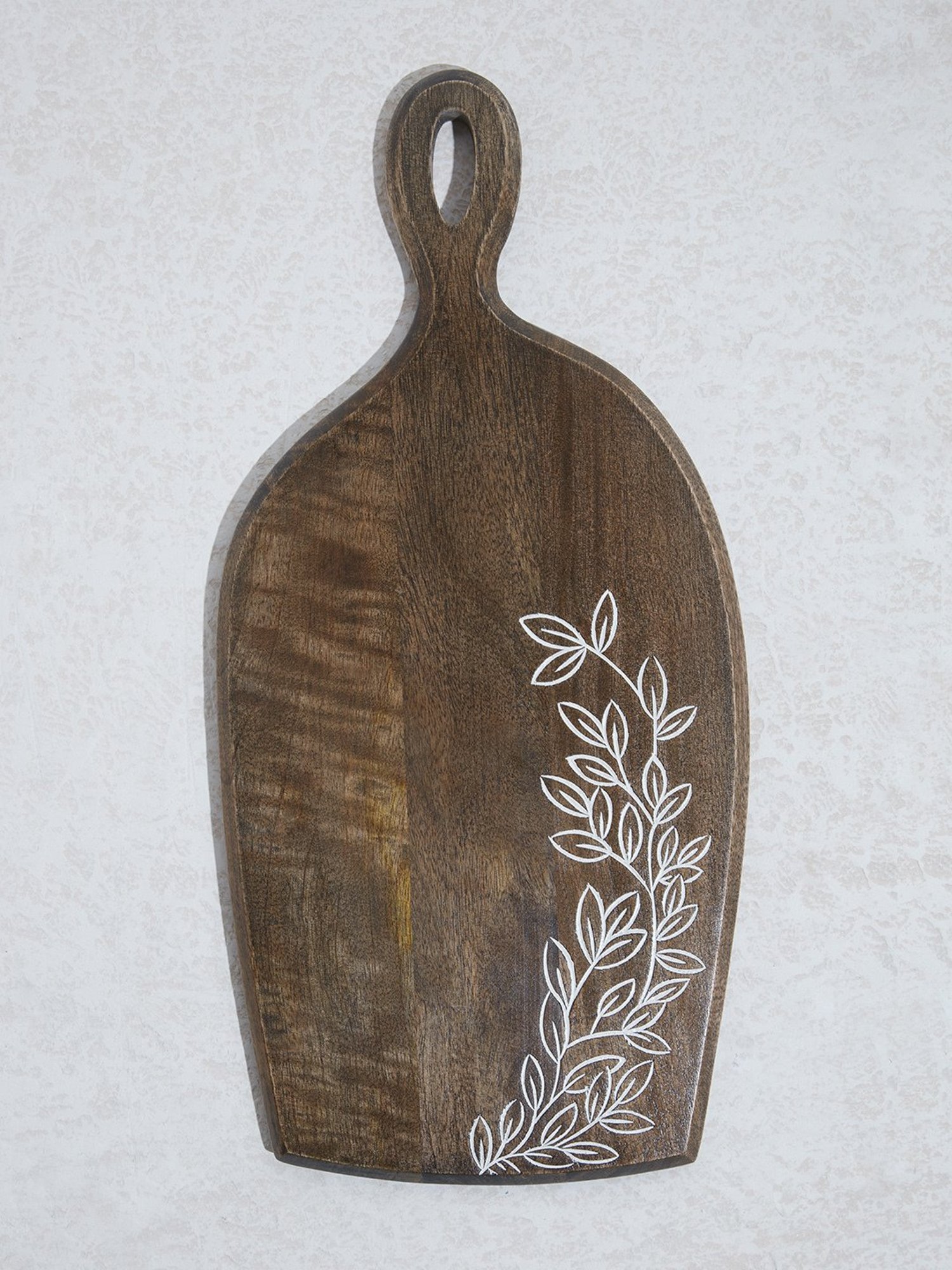 Crayton Natural Beige Mango Wood Chopping Board - Set of 1