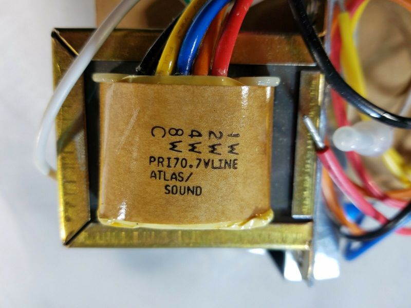 Atlas Sound FC104-T87 4" SPEAKER WITH TRANSFORMER !