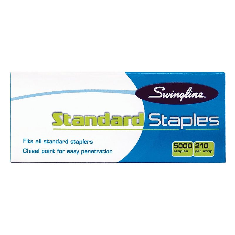 Swingline Standard Staples, SF1, 1/4L 35108CT