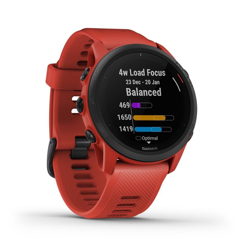 Garmin Forerunner 745 GPS Running and Triathlon Smartwatch - Magma Red