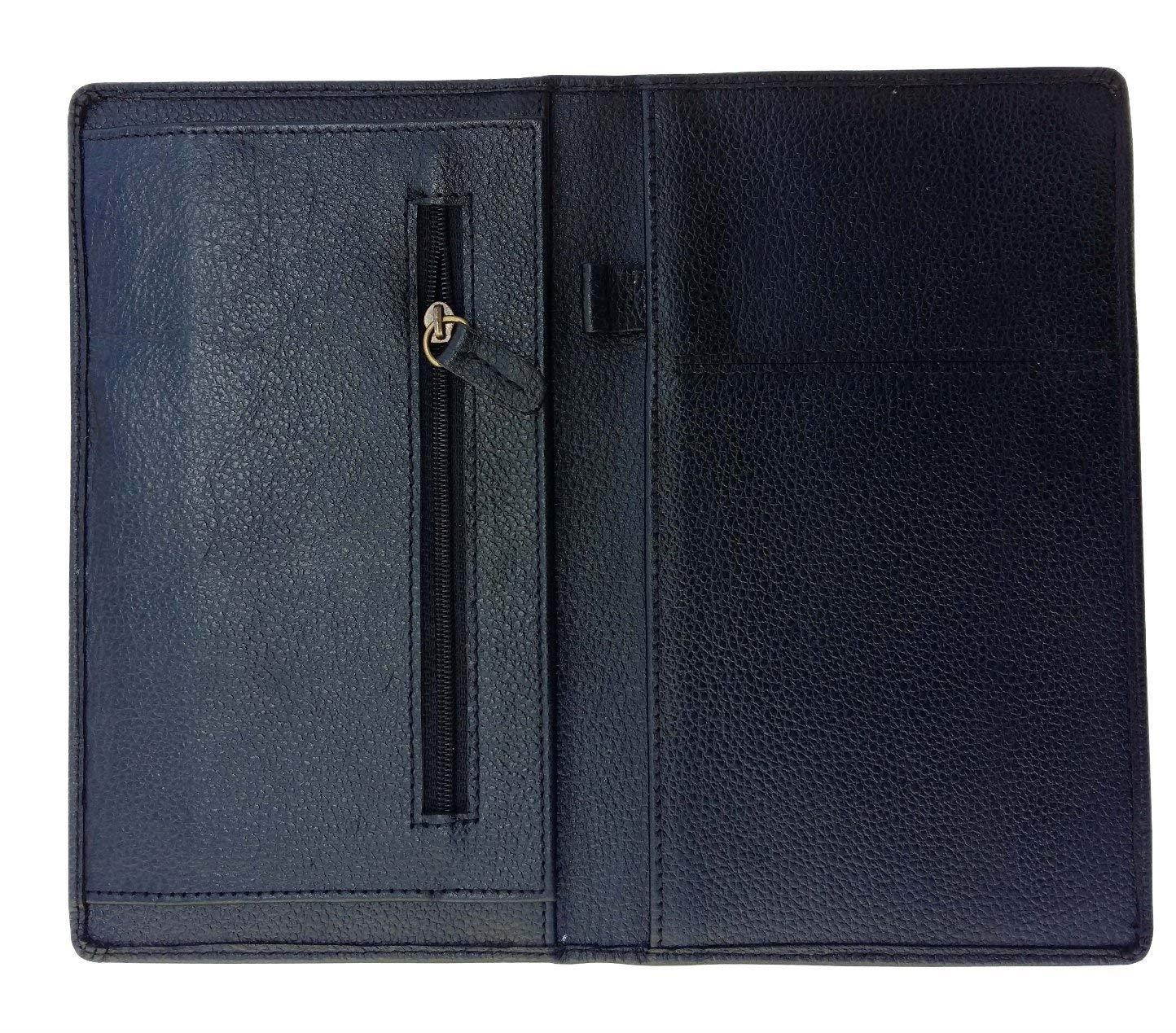 Genuine Leather Waiter Organizer-black