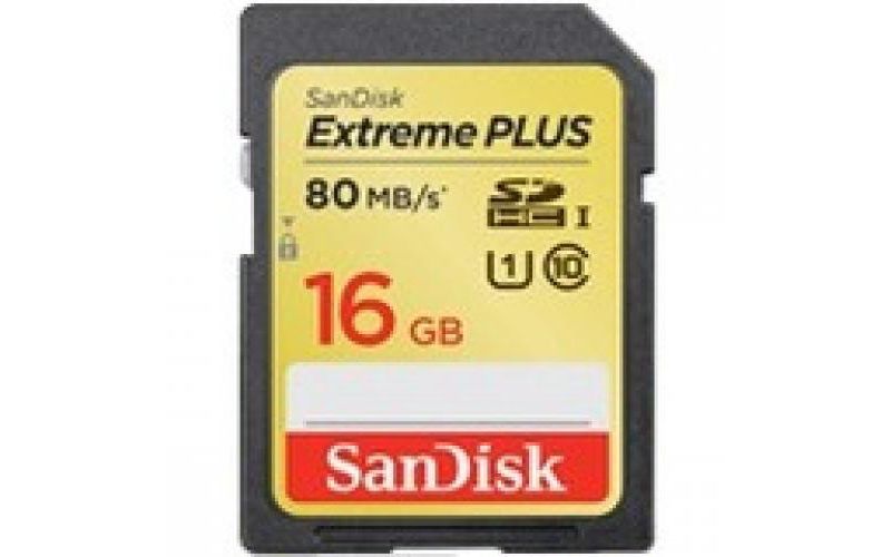 16GB Extreme Plus SDHC