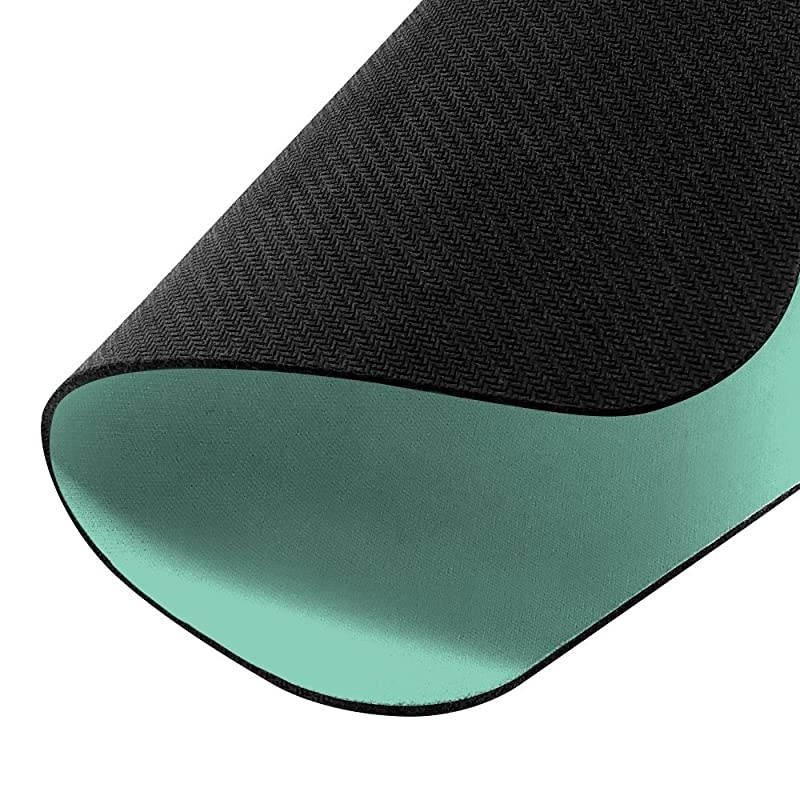 NonSlip Rectangle Mousepad  Solid Mint Green Mouse Pad for Home Office and Gaming Desk