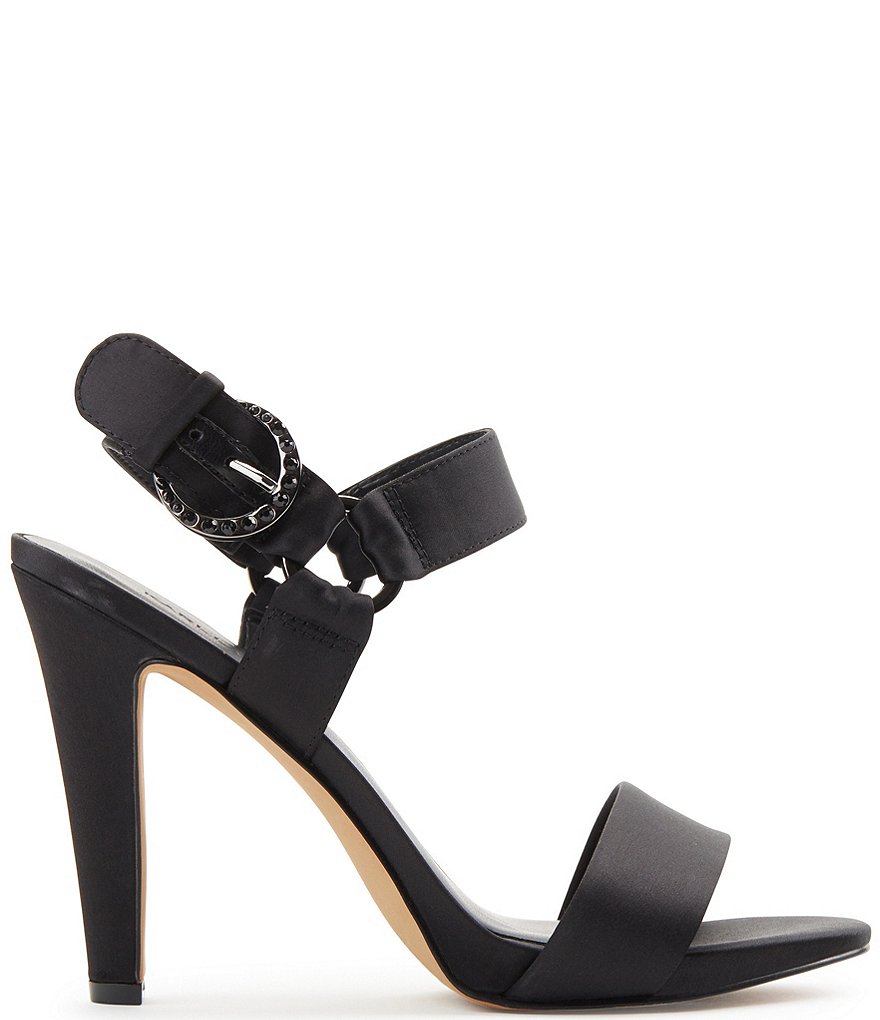 KARL LAGERFELD PARIS Cieone Jeweled Buckle Dress Sandals