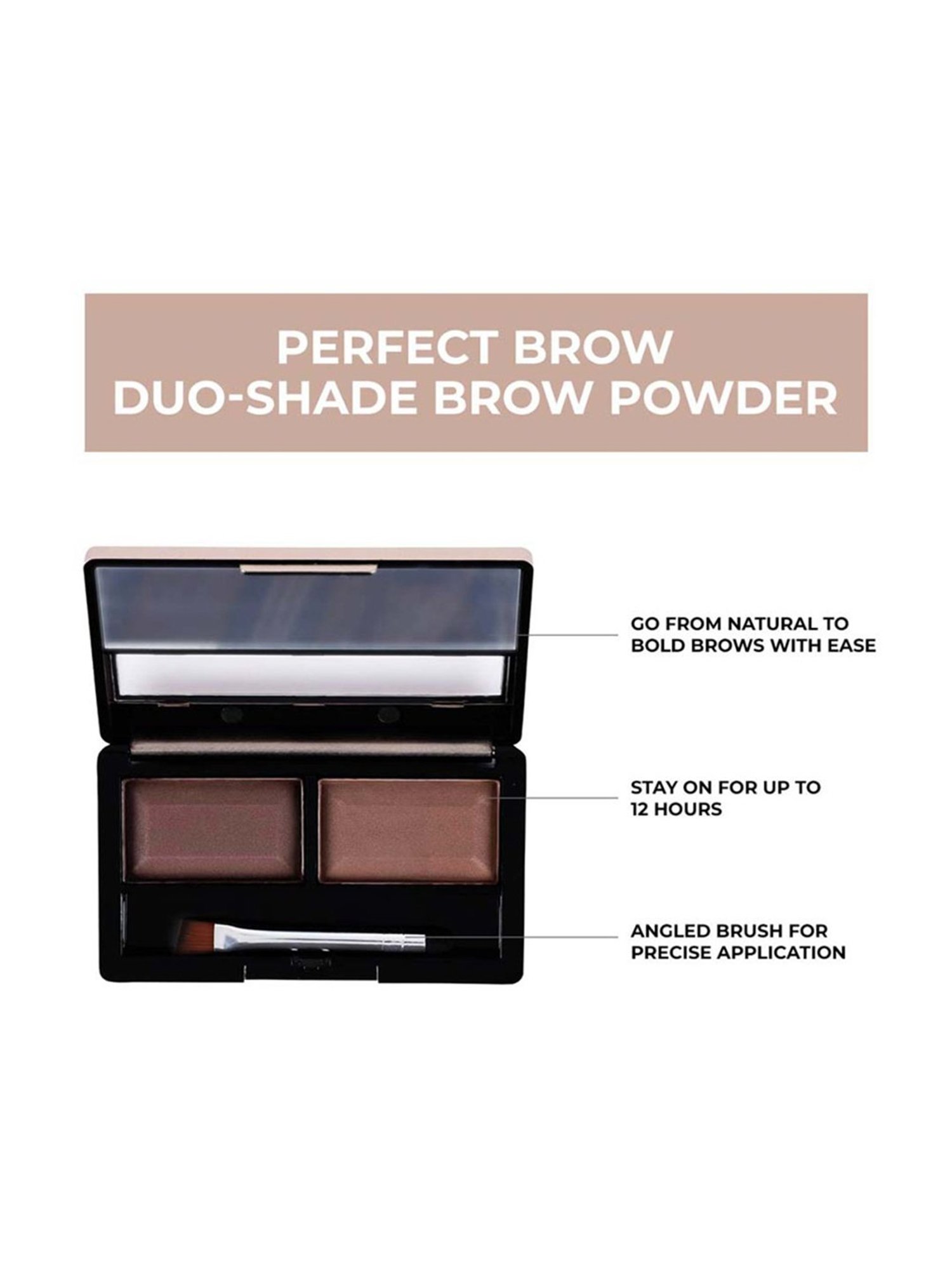 Matt Look Perfect Brow Duo-Shade Brow Powder 02 - 8 gm