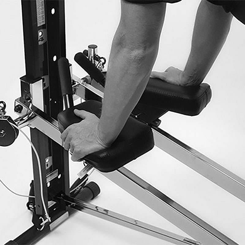 Total Gym TGACB2 Attachable Ab Crunch Accessory and Instructional Fitness DVD for Home Gym Workout Machines