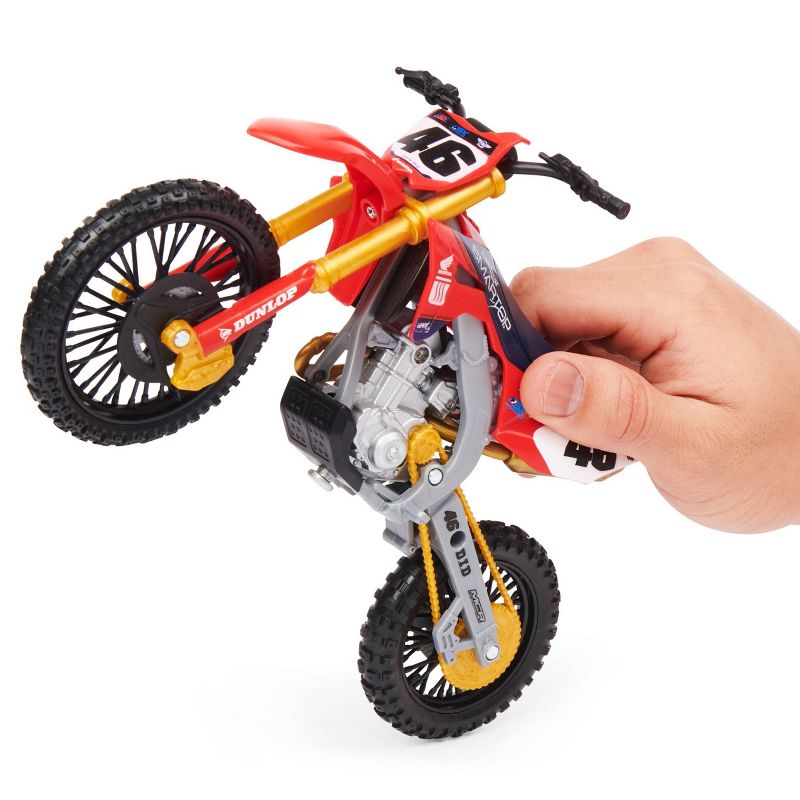 Supercross - 1:10 Scale Die Cast Collector Motorcycle - Justin Hill