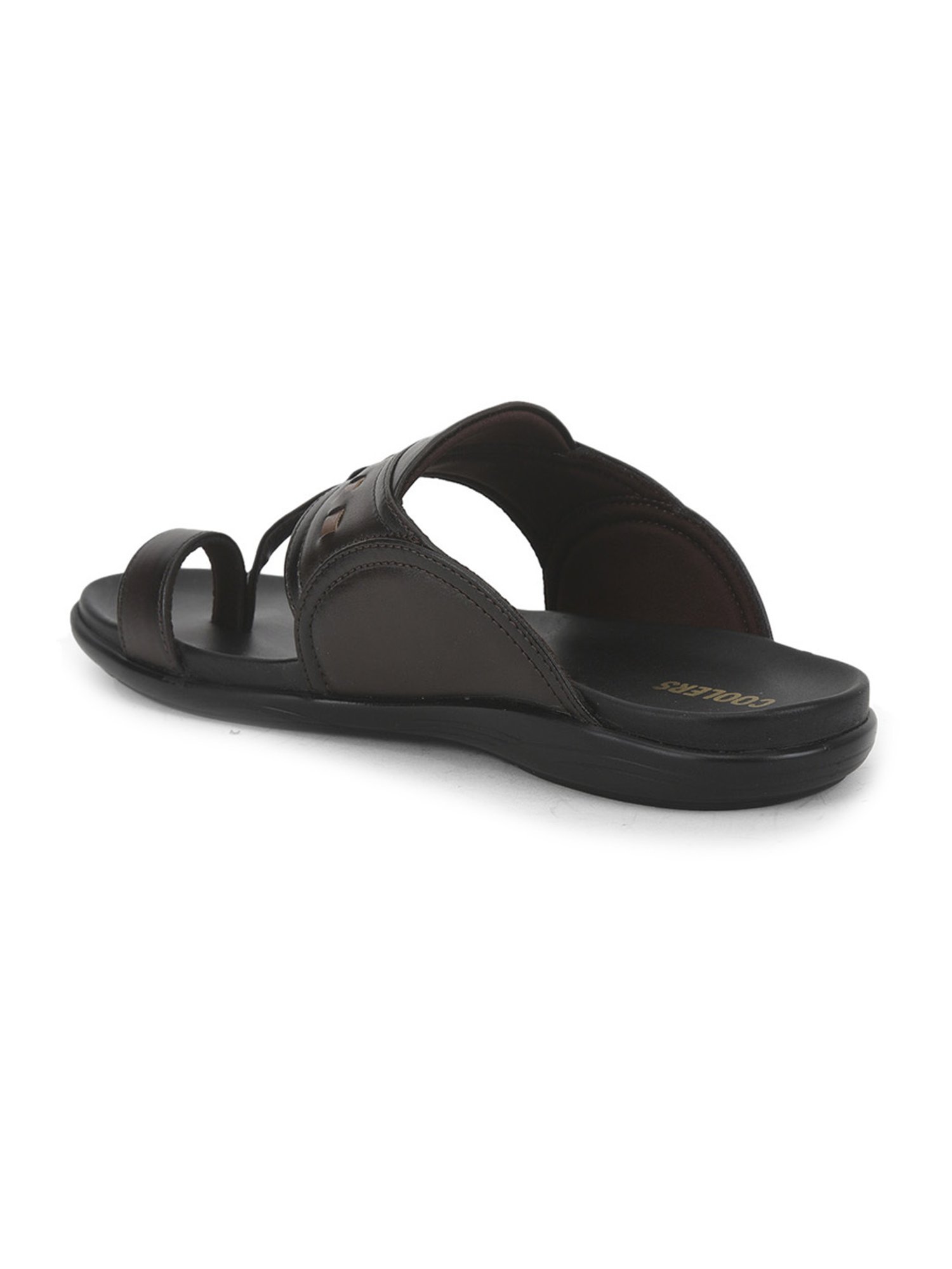 Coolers By Liberty Men's Brown Toe Ring Sandals