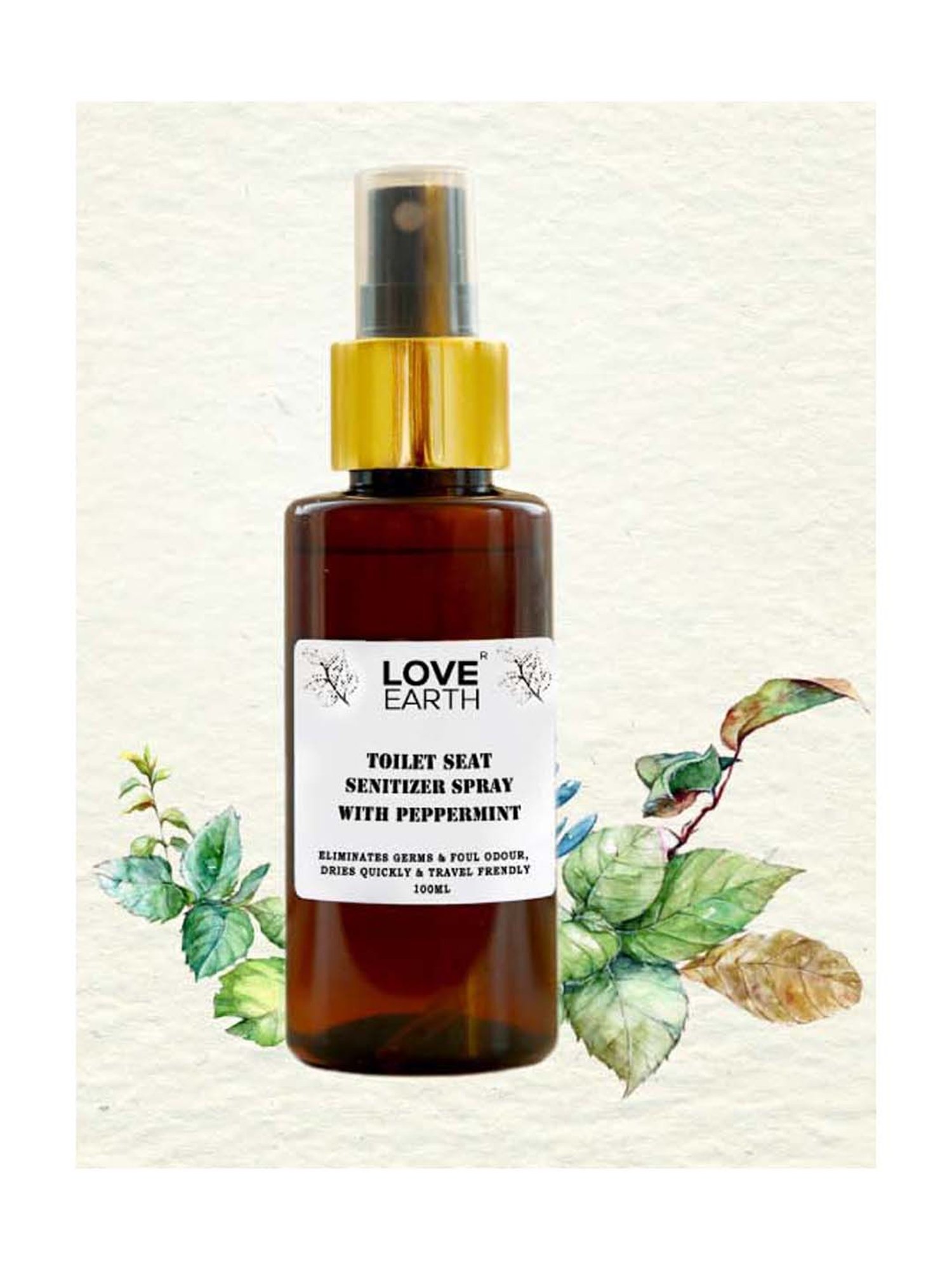 Love Earth Toilet Seat Sanitizer - 100 ml
