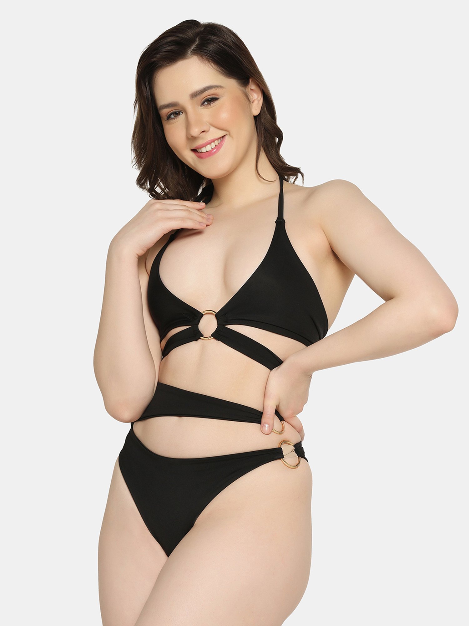 Da Intimo Black Swimwear