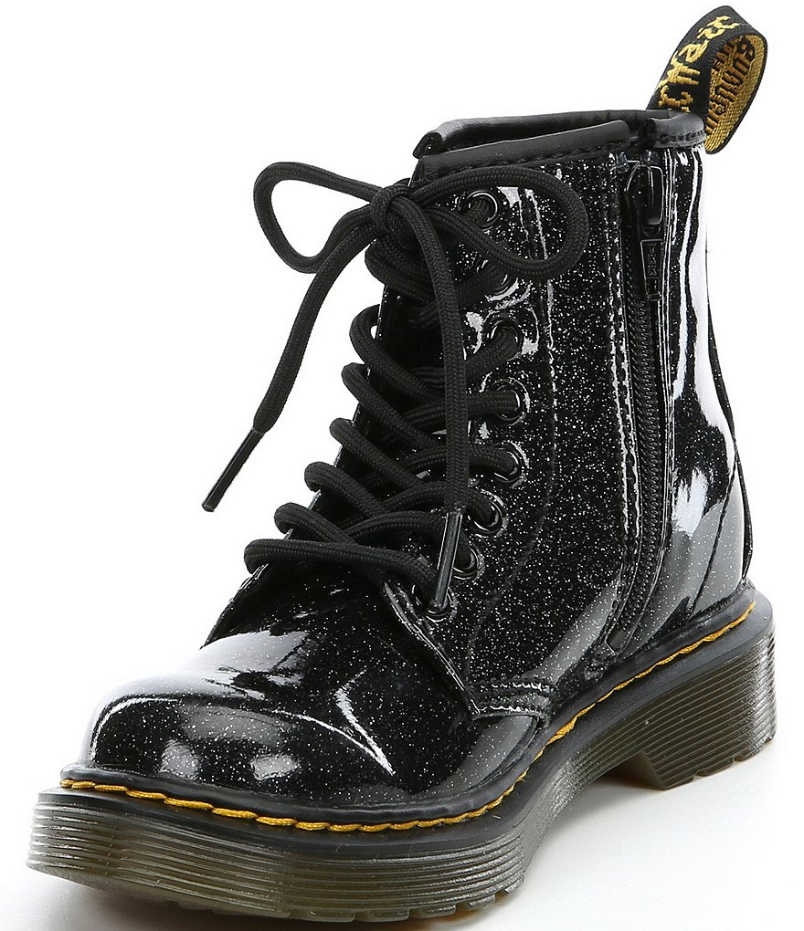 Dr. Martens Girls' 1460 Glitter Patent Leather Boots (Youth)