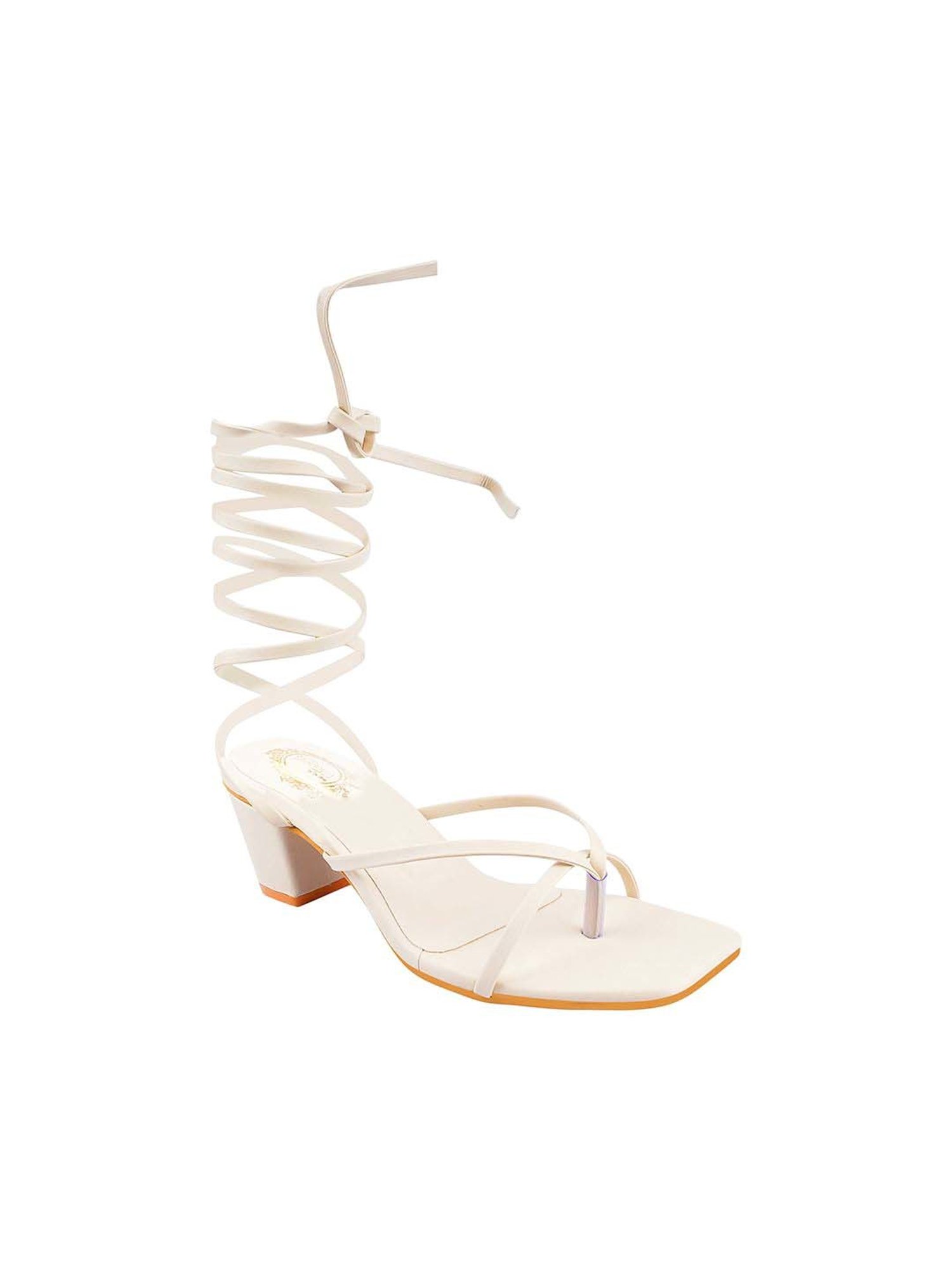 Shoetopia Kids Yellow Back Strap Sandals